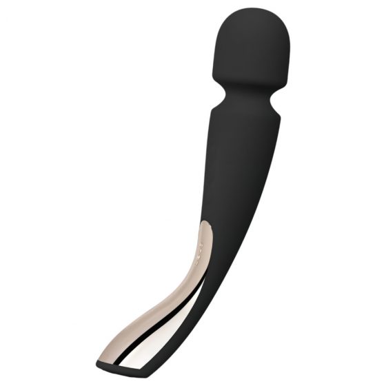 LELO Smart Wand 2 - stredný - dobíjací masážny vibrátor (čierny)