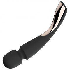   LELO Smart Wand 2 - stredný - dobíjací masážny vibrátor (čierny)