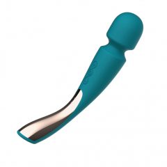   LELO Smart Wand 2 - stredný - dobíjací masážny vibrátor (tyrkysový)