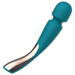   LELO Smart Wand 2 - stredný - dobíjací masážny vibrátor (tyrkysový)