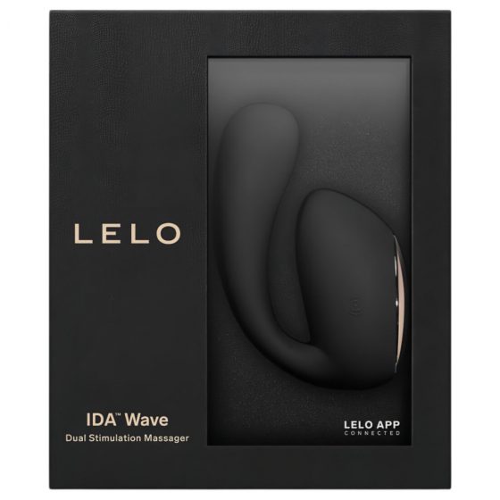 LELO Ida Wave - inteligentný dobíjací vibrátor (čierny)