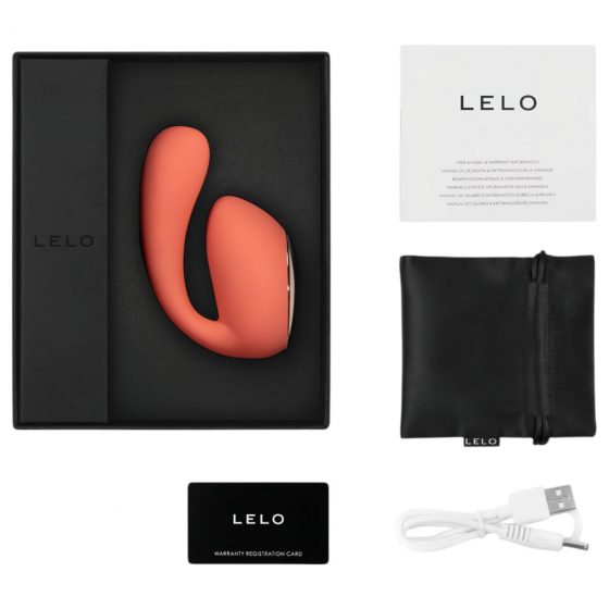 LELO Ida Wave - inteligentný dobíjací vibrátor (koralová)