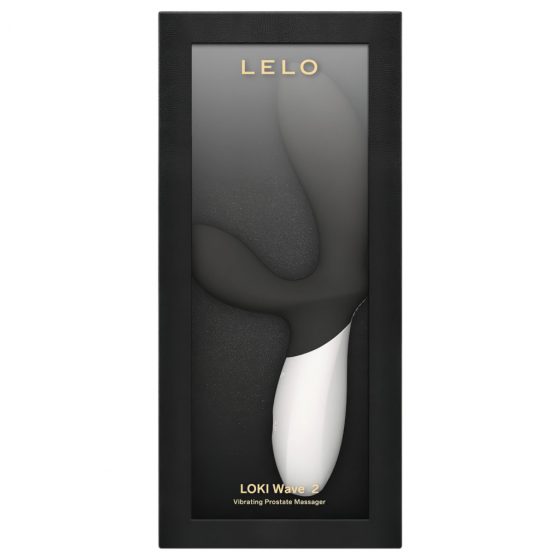 LELO Loki Wave 2 - dobíjací, vodotesný vibrátor na prostatu (čierny)