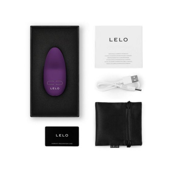 LELO Lily 3 - dobíjací, vodotesný vibrátor na klitoris (tmavo fialový)