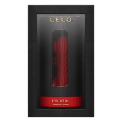   LELO F1s V3 XL - interaktívny masturbátor (čierno-červený)