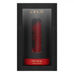   LELO F1s V3 XL - interaktívny masturbátor (čierno-červený)