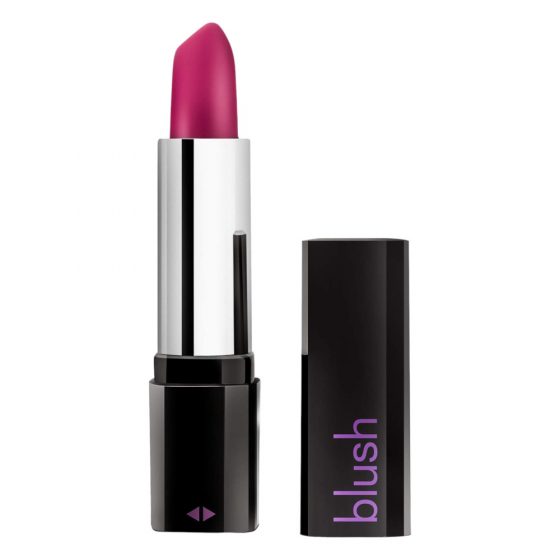 Blush Lipstick Rosé - vodotesný vibrátor na pery (čierno-ružový)