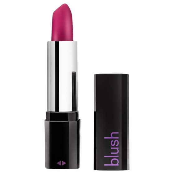 Blush Lipstick Rosé - vodotesný vibrátor na pery (čierno-ružový)