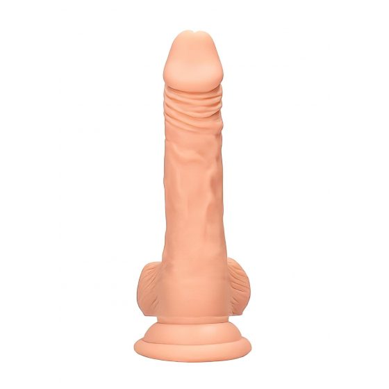 RealRock Dong 7 - realistické dildo s penisom (17 cm) - prírodné