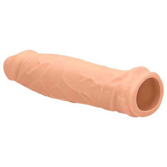 RealRock Penis Sleeve 6 - návlek na penis (17cm) - prírodná farba