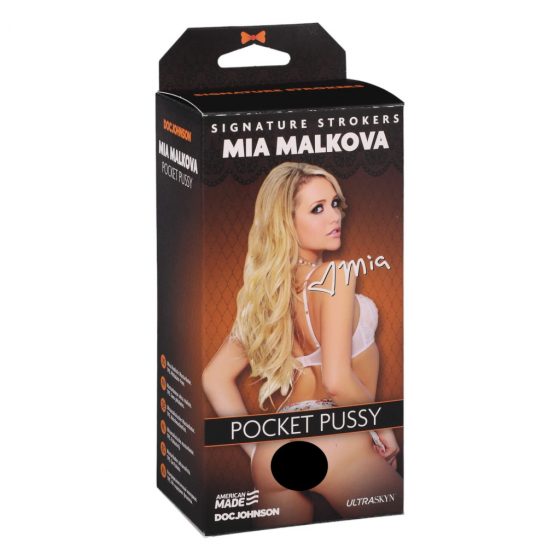 Doc Johnson Mia Malkova - realistická vagína (naturálna)