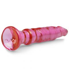   Crystal Jellies - Análne dildo pre začiatočníkov (ružové)