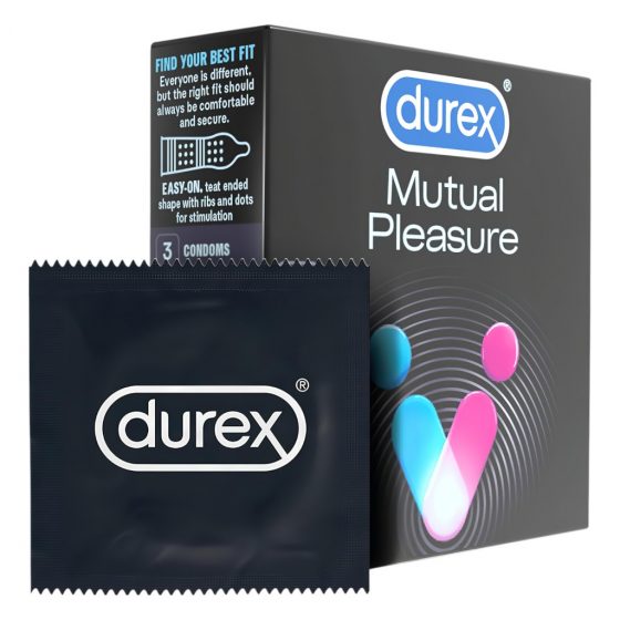 Durex Mutual Pleasure - kondóm (3 ks)