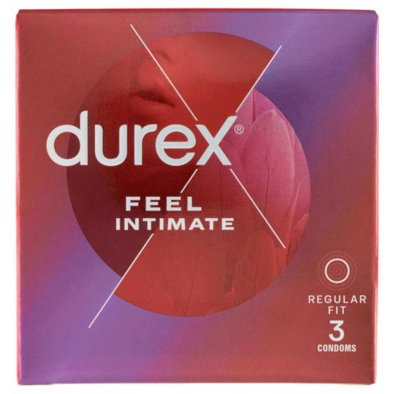 Durex Feel Intimate - tenkostenné kondómy (3 ks)