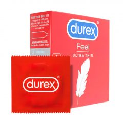 Durex Feel Ultra Thin - ultra realistické kondómy (3ks)