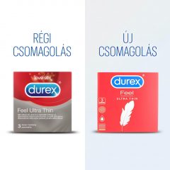 Durex Feel Ultra Thin - ultra realistické kondómy (3ks)