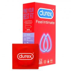 Durex Feel Intimate - tenkostenné kondómy (12 ks)