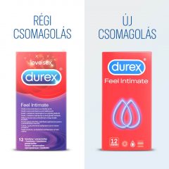 Durex Feel Intimate - tenkostenné kondómy (12 ks)