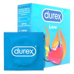 Durex kondóm Love - Easy-on kondóm (4 ks)