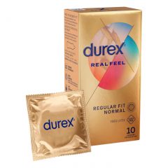 Durex Real Feel - latex bez kondóm (10ks)