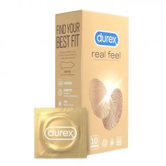 Durex Real Feel - bezlatexové kondómy (10 ks)