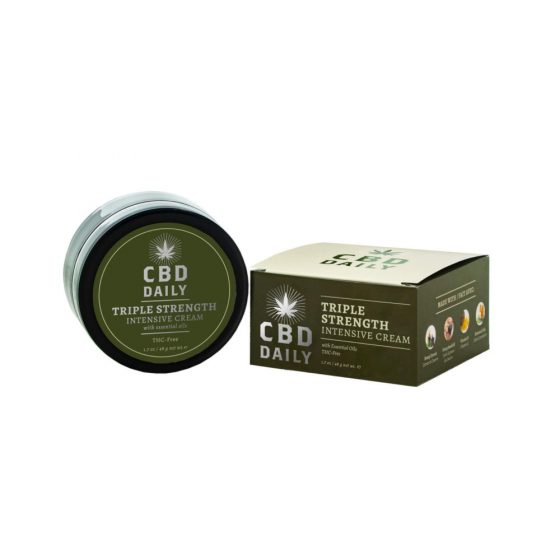 CBD Daily Triple Strength - krém na starostlivosť o pleť na báze konope (48 g)