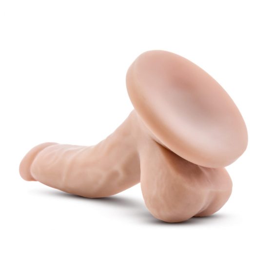 Dr. Skin 4 - realistické dildo s prísavkou - telová farba (12 cm)