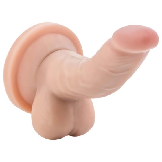 Dr. Skin 4 - realistické dildo s prísavkou - telová farba (12 cm)