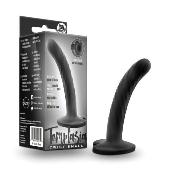 Temptasia Twist Small - Temptasia Twist Small Dildo (čierne)