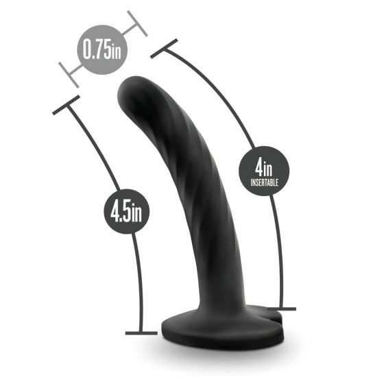 Temptasia Twist Small - Temptasia Twist Small Dildo (čierne)