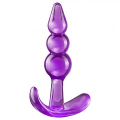 B Yours - sférické análne dildo (fialové)