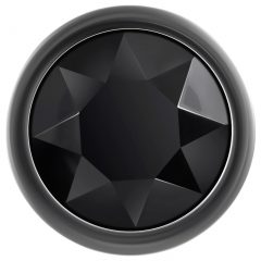   Sada análnych plugov Evolved Black Gem - čierna a strieborná elegancia