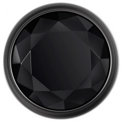   Sada análnych plugov Evolved Black Gem - čierna a strieborná elegancia