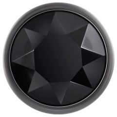   Sada análnych plugov Evolved Black Gem - čierna a strieborná elegancia