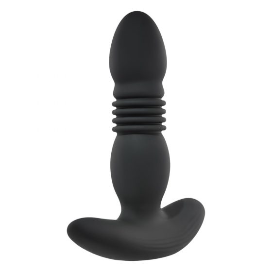 Playboy - akumulátorové análne dildo (čierne)