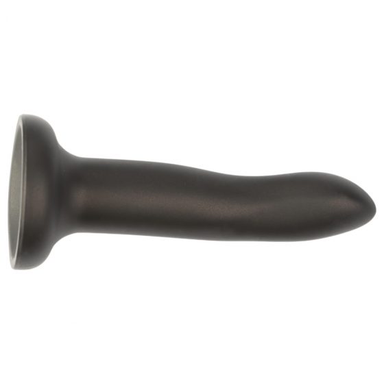 Sei Mio - strap-on dildo s postrojom - 16,5 cm (čierne)