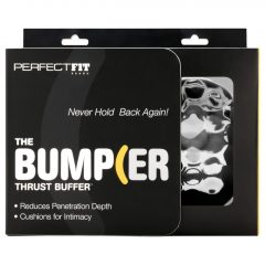   Perfect Fit The Bumper - sada krúžkov na semenníky a penis - čierna (2 kusy)