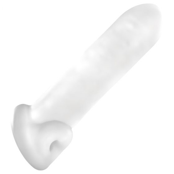 Fat Boy Original Ultra Fat - návlek na penis (19cm) - biely