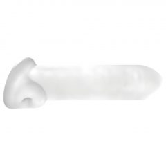 Fat Boy Original Ultra Fat - návlek na penis (19cm) - biely