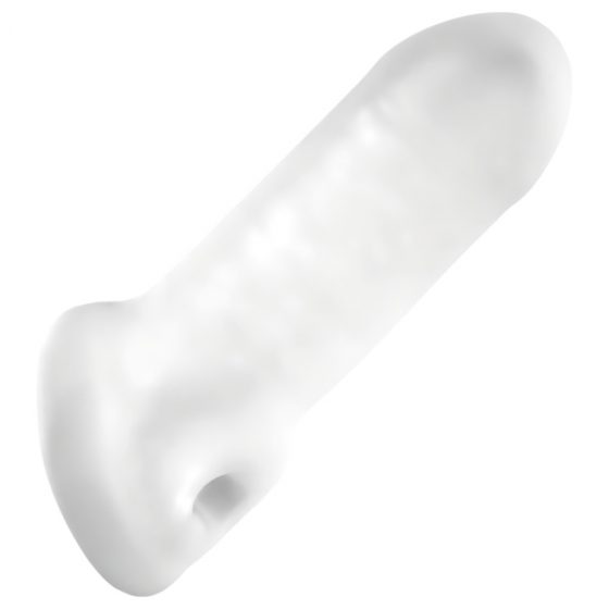 Fat Boy Original Ultra Fat - návlek na penis (15cm) - biely