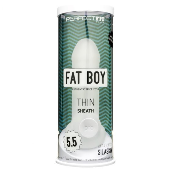 Fat Boy Thin - návlek na penis (15cm) - biely