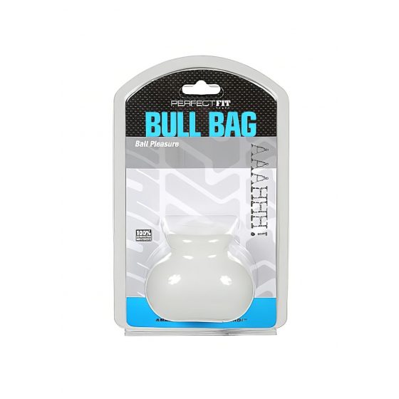 Perfect Fit Bull Bag - Vrecko na semenníky a nosidlá (priehľadné)