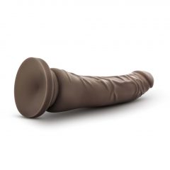   Dr. Skin 8,5 - realistické dildo s prísavkou - hnedé (20,5cm)