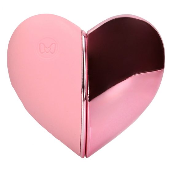 Loveline Tapping Heart - akkus csiklóizgató vibrátor (pink)