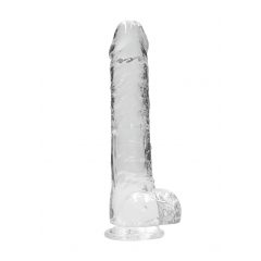   REALROCK - priesvitné realistické dildo - vodočisté (22cm)