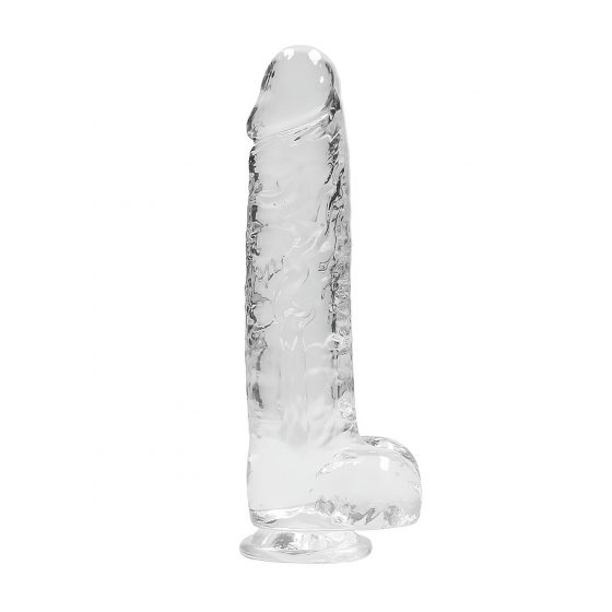 REALROCK - priesvitné realistické dildo - vodočisté (22cm)