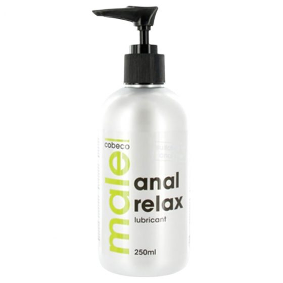 Male Cobeco Anal relax - análny lubrikant na báze vody s upokojujúcim účinkom (250ml)