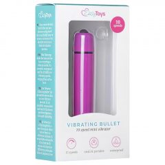 Easytoys Bullet - vodotesný tyčový vibrátor (fialový)