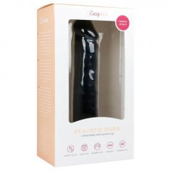   Easytoys - realistické dildo s prísavkou (20,5cm) - čierne