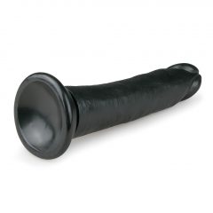   Easytoys - realistické dildo s prísavkou (20,5cm) - čierne